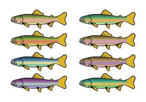 286x200 Free Rainbow Trout Vector Pattern