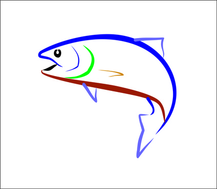 423x368 Trout Vector Free Vector Download (4 Free Vector) For Commercial
