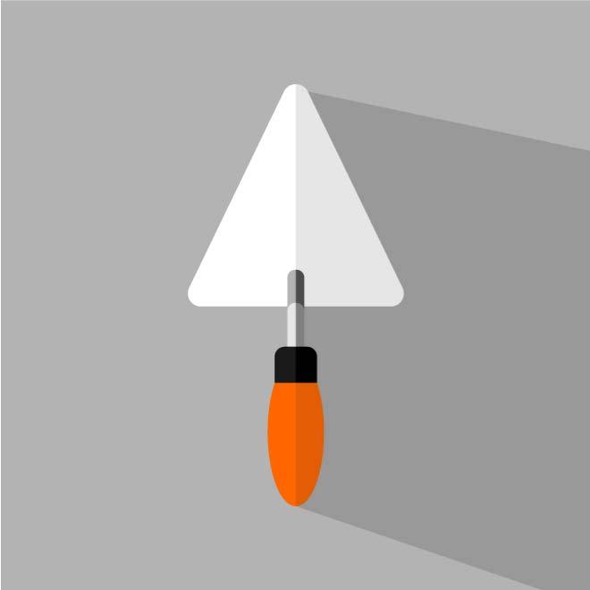 660x660 Trowel Vector Clip Art