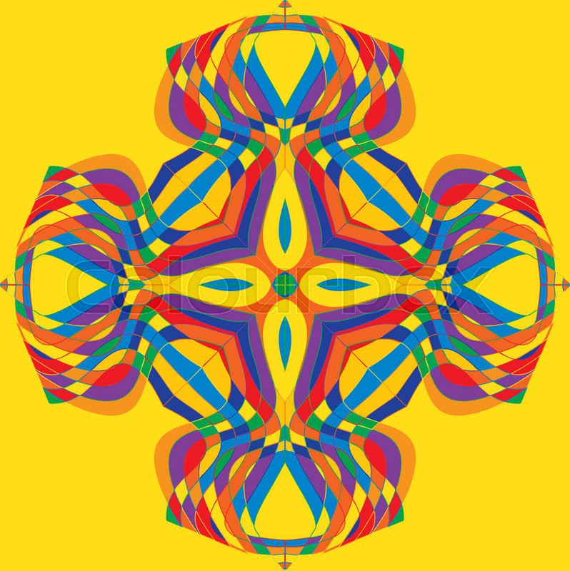 798x800 Mandala. Round Ornament Pattern Stock Vector Colourbox