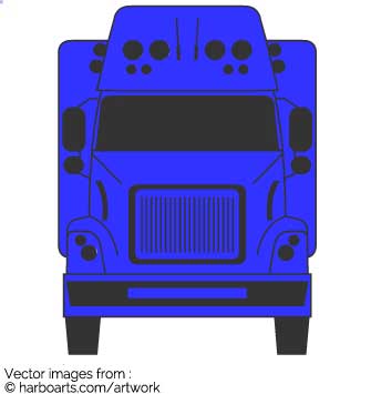 335x355 Download Front View Truck