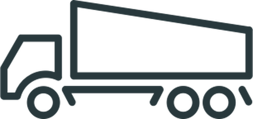 500x235 Truck Icon Line Art Vector Illustration Public Domain Vectors