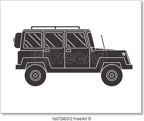 Truck Outline Vector at GetDrawings | Free download