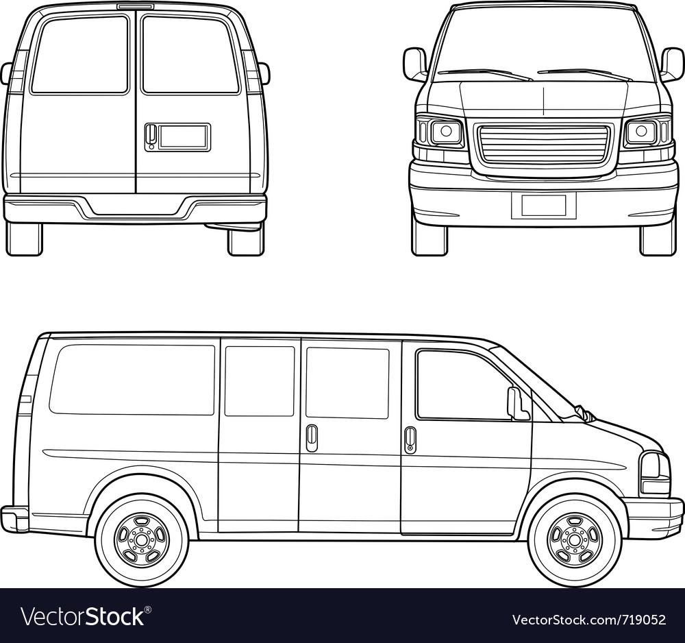 Truck Outline Vector at GetDrawings | Free download