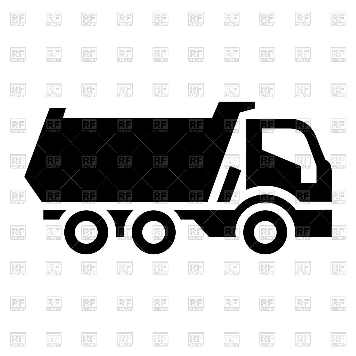 1200x1200 Black Truck Icon Vector Image Vector Artwork Of Signs, Symbols