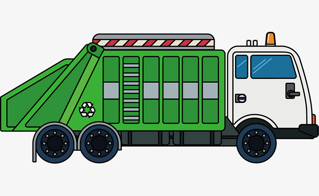 650x400 Garbage Truck Vector, Truck Clipart, Hand, Green Png And Vector
