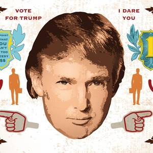 300x300 Donald Trump Hair Vector