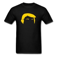 190x190 Trump Hair Minimal Vector By Brainclothing Spreadshirt
