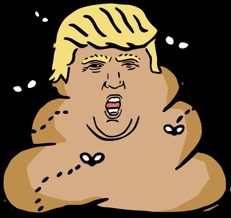 800x752 Donald Trump Vector Clipart Image