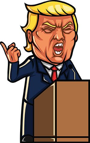 300x477 Trump Clipart Public Domain ~ Frames ~ Illustrations ~ Hd Images