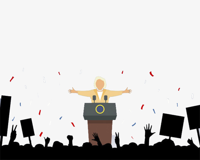 650x519 Trump Cartoon Speech Vector Material, Trump Vector, Cartoon Vector