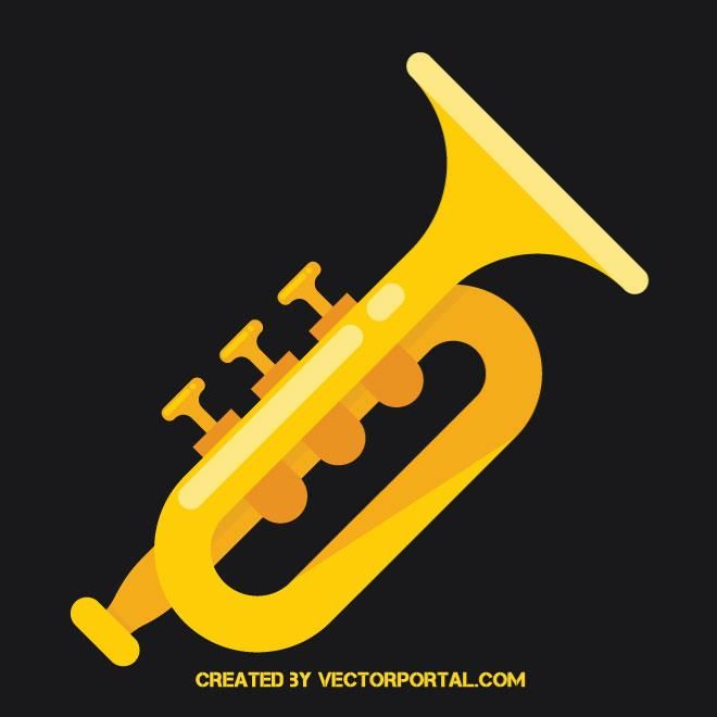 660x660 Trumpet Vector Icon Music Vectors Trumpets, Icons
