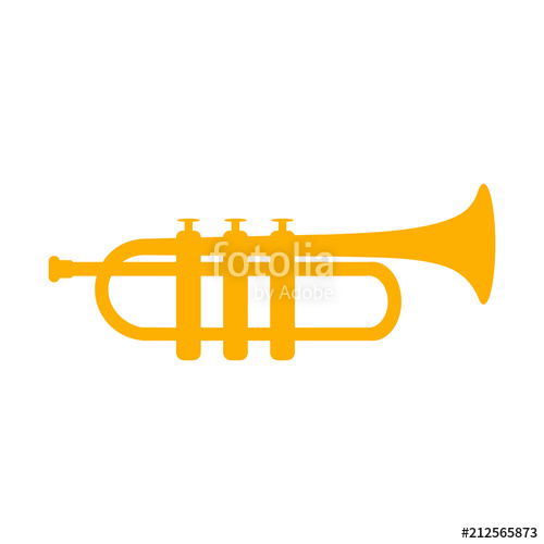 500x500 Trumpet Vector Icon Stock Image And Royalty Free Vector Files On