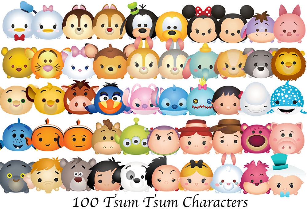 Tsum Tsum Vector at GetDrawings | Free download