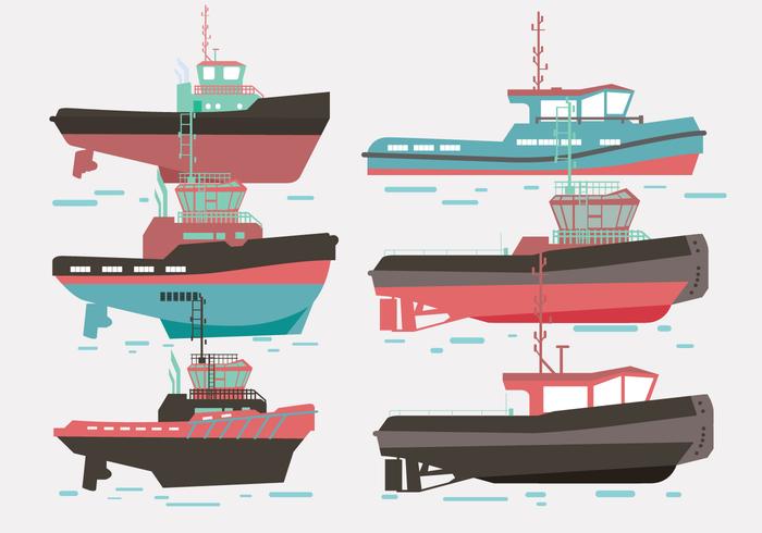 700x490 Tugboat Free Vector Art