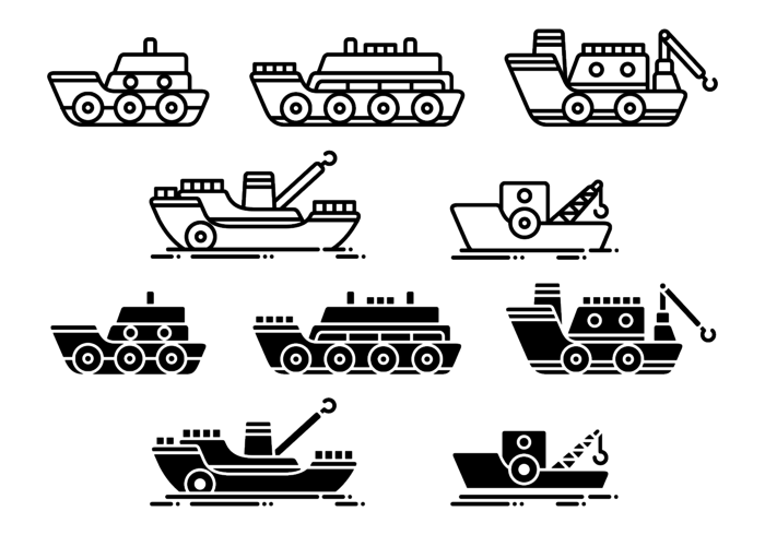 700x490 Tugboat Free Vector Art
