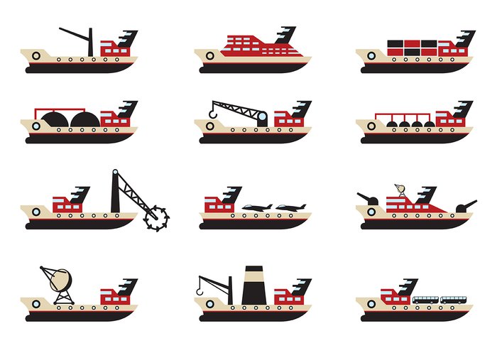 700x490 Tugboat Vector