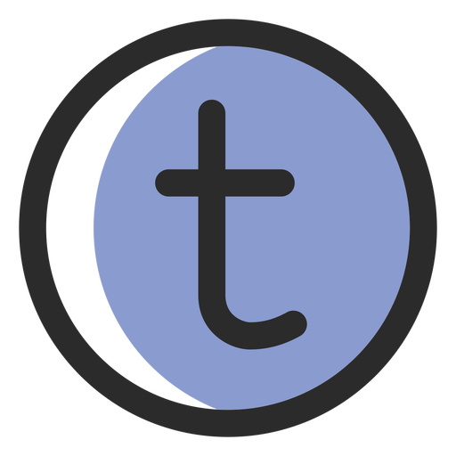 512x512 Tumblr Colored Stroke Icon