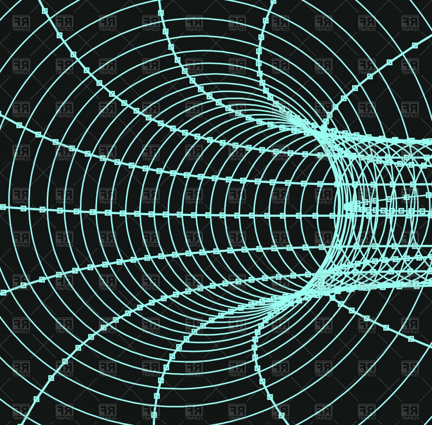 1440x1417 D Abstract Tunnel Vector Clipart Sohadacouri