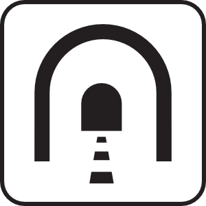 300x300 Tunnel White Clip Art