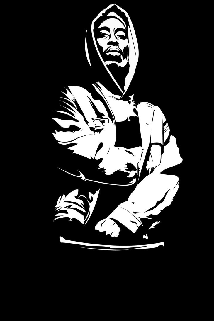 730x1095 Tupac Vector By Silencerxx