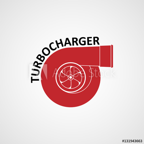 500x500 Turbocharger Red Icon