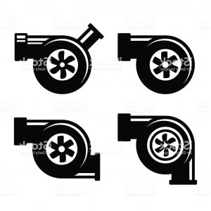 300x300 Vector Illustration Turbocharger Skull Street Racing Lazttweet