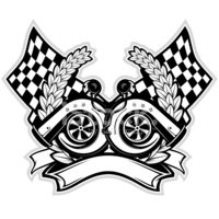 200x200 Vector Turbochargers Stock Vectors