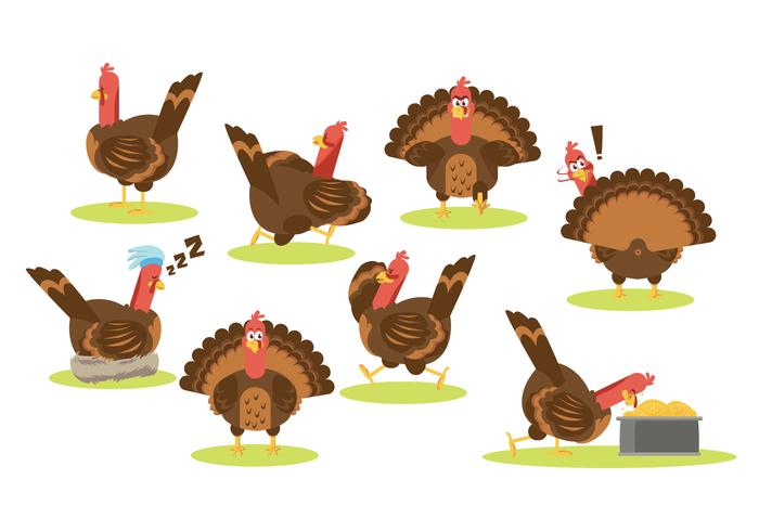 700x490 Free Cartoon Turkey Vector