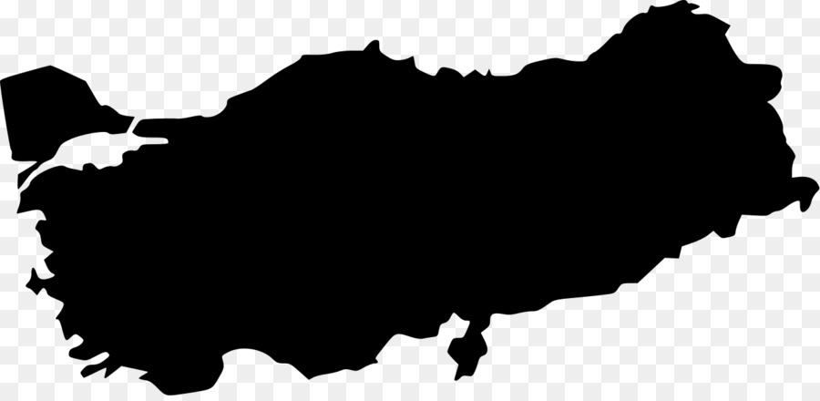 900x440 Turkey Vector Map Blank Map