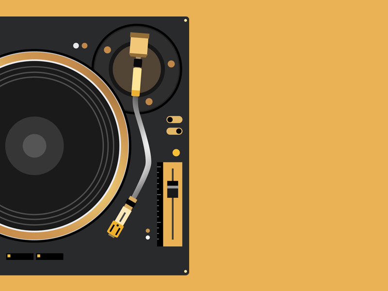 800x600 Turntable Vector Illustration By Ralph Cifra