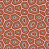 168x168 Vector Of Ornate Turtle Shell Pattern.