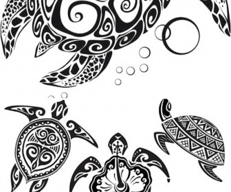336x280 Tattoo Templates Turtle Vector Free Stock Vector Art