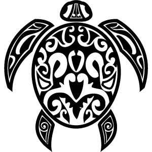 300x300 Turtle Tattoo Free Vector