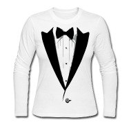 190x190 Custom Tuxedo T Shirt Bow Tie Costume