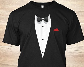 340x270 Tuxedo Shirt Etsy