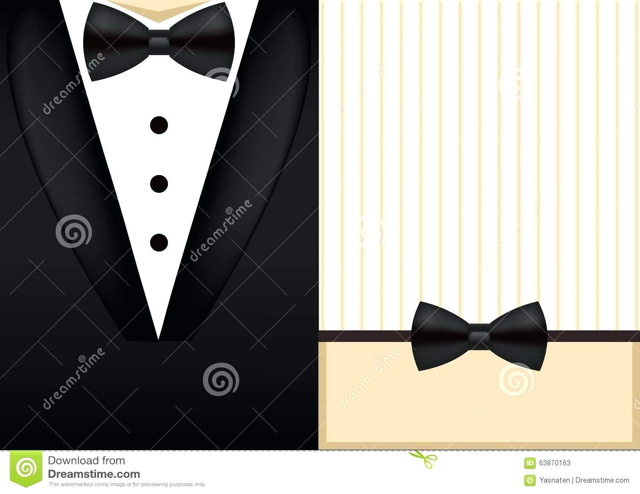 1300x1004 Template Tuxedo T Shirt Template Vector Bow Tie Invitation Design