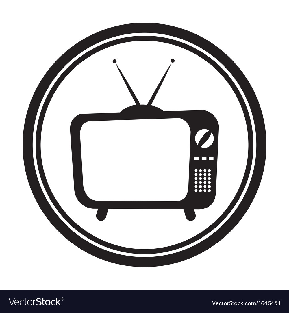 1000x1080 Tv Icon Vector