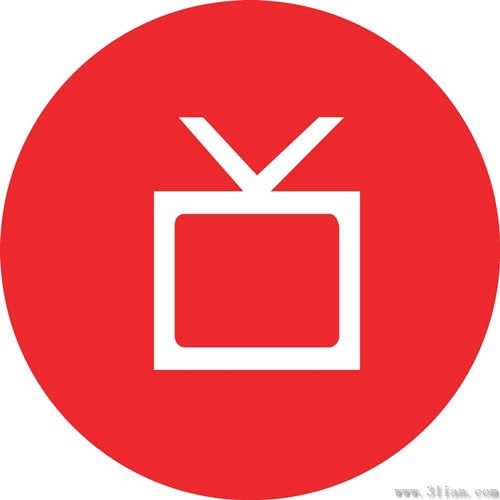 500x500 Tv Icon Vector Free Vector In Adobe Illustrator Ai ( .ai ) Vector