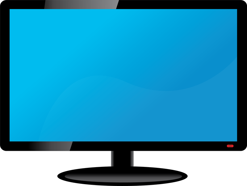 800x602 Lcd Tv Vector