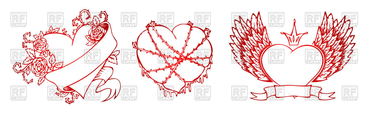 1200x369 Heart Emblems