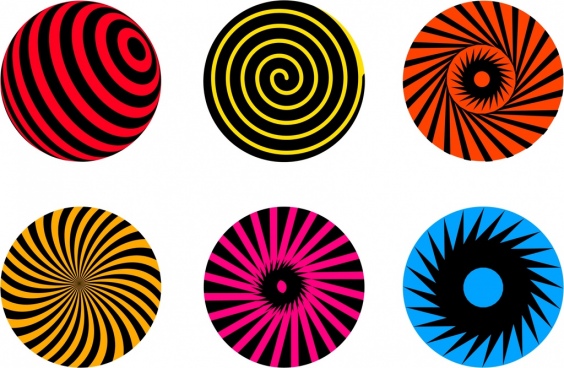 564x368 Vector Spiral Twist Circle Free Vector Download (6,141 Free Vector