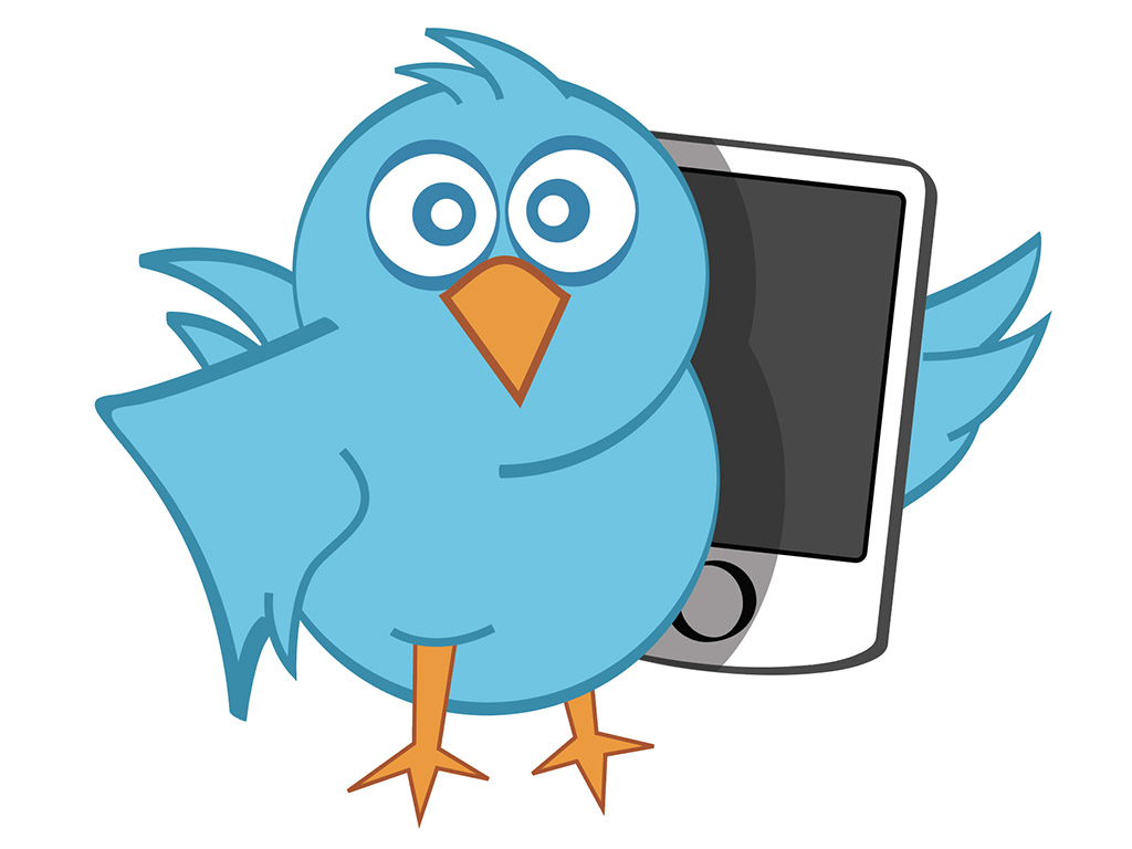 1024x768 Tweet! Free Vector Twitter Bird In .eps Format Trashedgraphics