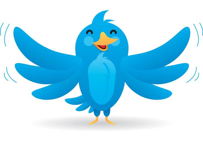 700x490 Twitter Bird Vector Mascot