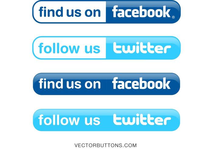700x490 Flat Social Media Icon Vector Pack Free Vector Art