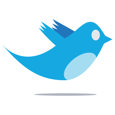 400x400 Twitter Icon Logo Vector Download