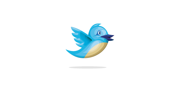 600x300 Free 3d Vector Twitter Icon Download Down With Design