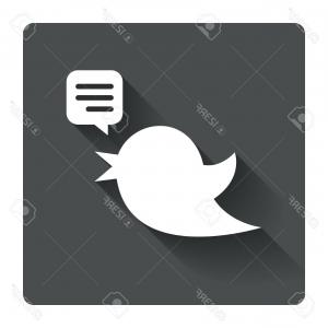 300x300 Business Card Template With Facebook And Twitter Logo Sm Vc Free