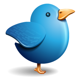 256x256 Twitter Blue Bird Icon