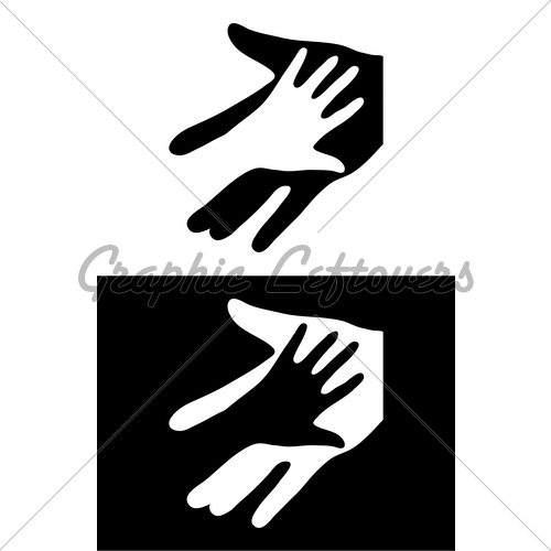 500x500 Two Hands Gl Stock Images